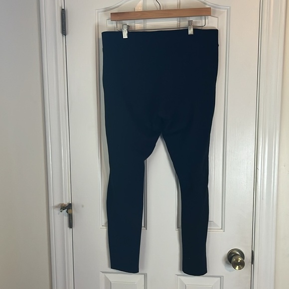 American Giant | Double Knit Ponte Slim Pant Front Pocket in Black Size 16 - Picture 8 of 13